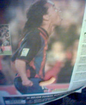 Ronaldinho al descubierto